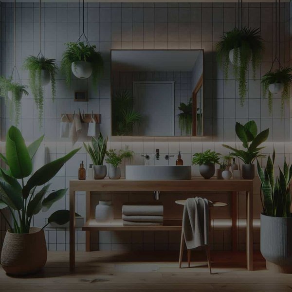 Quelles plantes pour une salle de bain avec lumière artificielle exclusive?