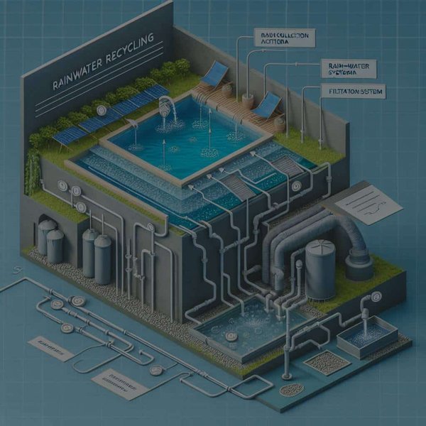 Comment concevoir un système de recyclage de l'eau de pluie pour l'usage de votre piscine ?