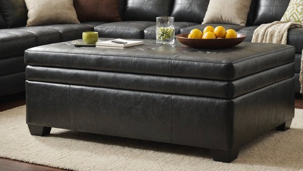 Maximisez votre espace avec un pouf coffre Élégant et pratique